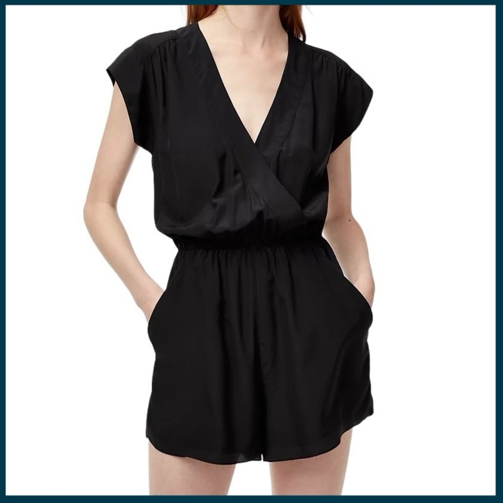 Aritzia Black Romper